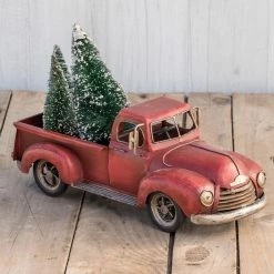 TheHolidayBarn.com Old Red Toy Truck Prop