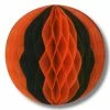 Beistle Beistle Vintage Halloween Orange & Black Tissue Balls - 3 Pack