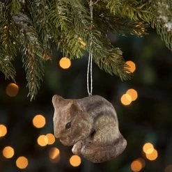 Bethany Lowe Chipmunk Ornament - Paper Mache