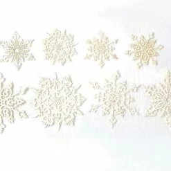 Creative Co-Op Paper Snowflake Cutouts, 16 - Snowflakes