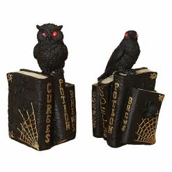 Gerson Halloween Spellbooks With Owl Or Crow New!