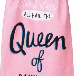 TheHolidayBarn.com Queen Of Damn Near Everything Kitchen Towel