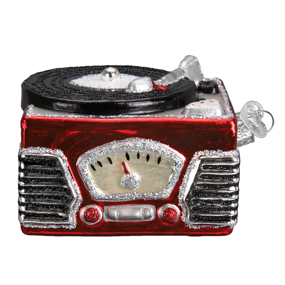 Old World Christmas Record Player Ornament