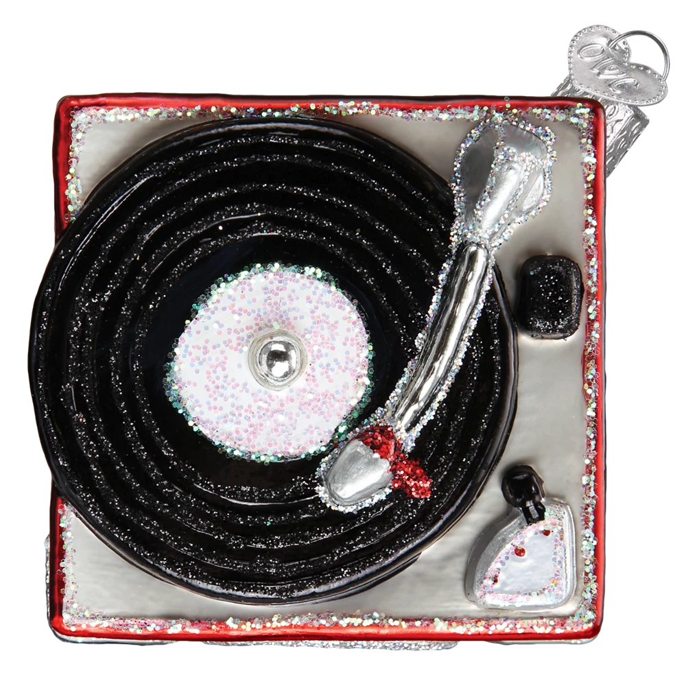 Old World Christmas Record Player Ornament