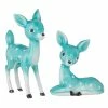 Raz New! Retro Turquoise Deer