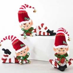 Katherine's Collection Retro Elf Ornaments