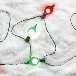 Raz Retro Kismet Shape Lights, Multi-Color New!