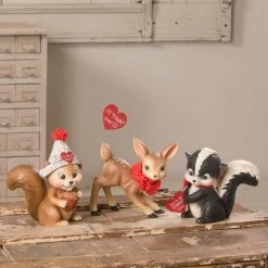 Bethany Lowe Stinkin' Cute Skunk Figurine