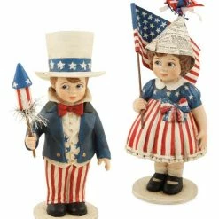 Bethany Lowe Sammy And Betsy Figurines