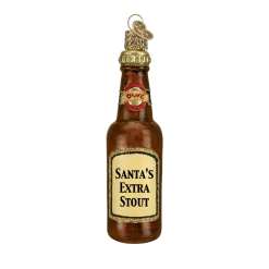Old World Christmas Christmas Beer Bottle Ornaments