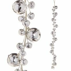 Raz New! Silver Bell Garland