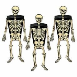 Beistle Beistle Vintage Halloween Skeleton Party Favor Boxes
