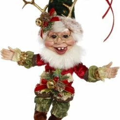 New! Mark Roberts Sleigh Ride Elf - 13"