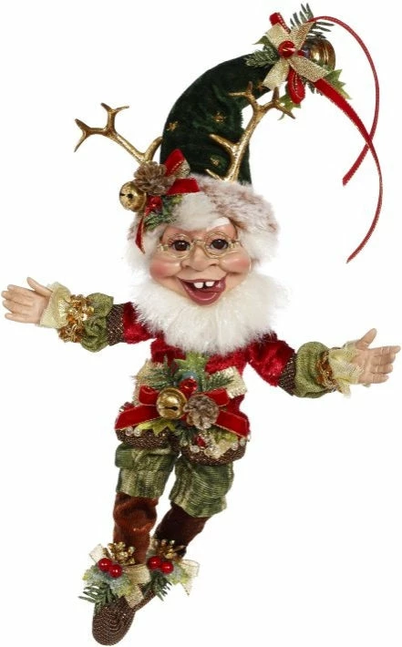 New! Mark Roberts Sleigh Ride Elf - 13"