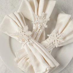 Bethany Lowe Snowflake Napkin Holders New!