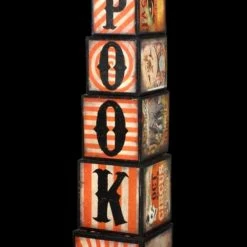 Bethany Lowe Spooky Fun Circus Blocks