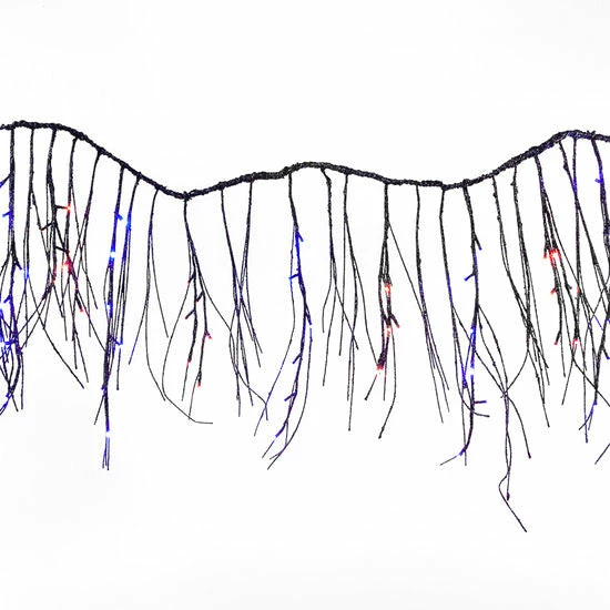 One Hundred 80 Degrees Lights Spooky Light Up Branch Garland