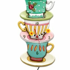 Allen Designs Spot Of Tea Clock