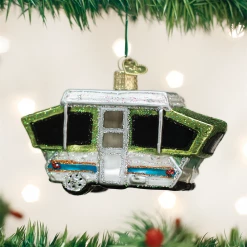 Old World Christmas Tent Camper Ornament