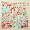 Primitives By Kathy This Way To The North Pole Kitchen Towel