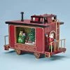 The Holiday Barn Christmas Music Boxes Caboose Christmas Music Box