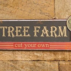 Ragon House Tree Farm - Cut Your Own Christmas Tree Sign