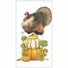 Mary Lake-Thompson Turkey Pumpkin Stack Kitchen Towel