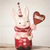 Bethany Lowe Valentine Snuggle Bunny