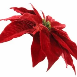 ShiShi New! Velvet Poinsettia Clip, Large