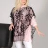 Heritage Lace Victorian Black Lace Halloween Poncho With Fringe