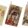 ShiShi Victorian Christmas Children Card Ornaments