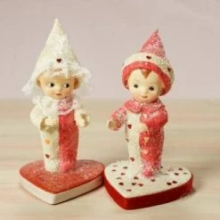 TheHolidayBarn.com New! Ruby & Redd Valentine' Day Figurines