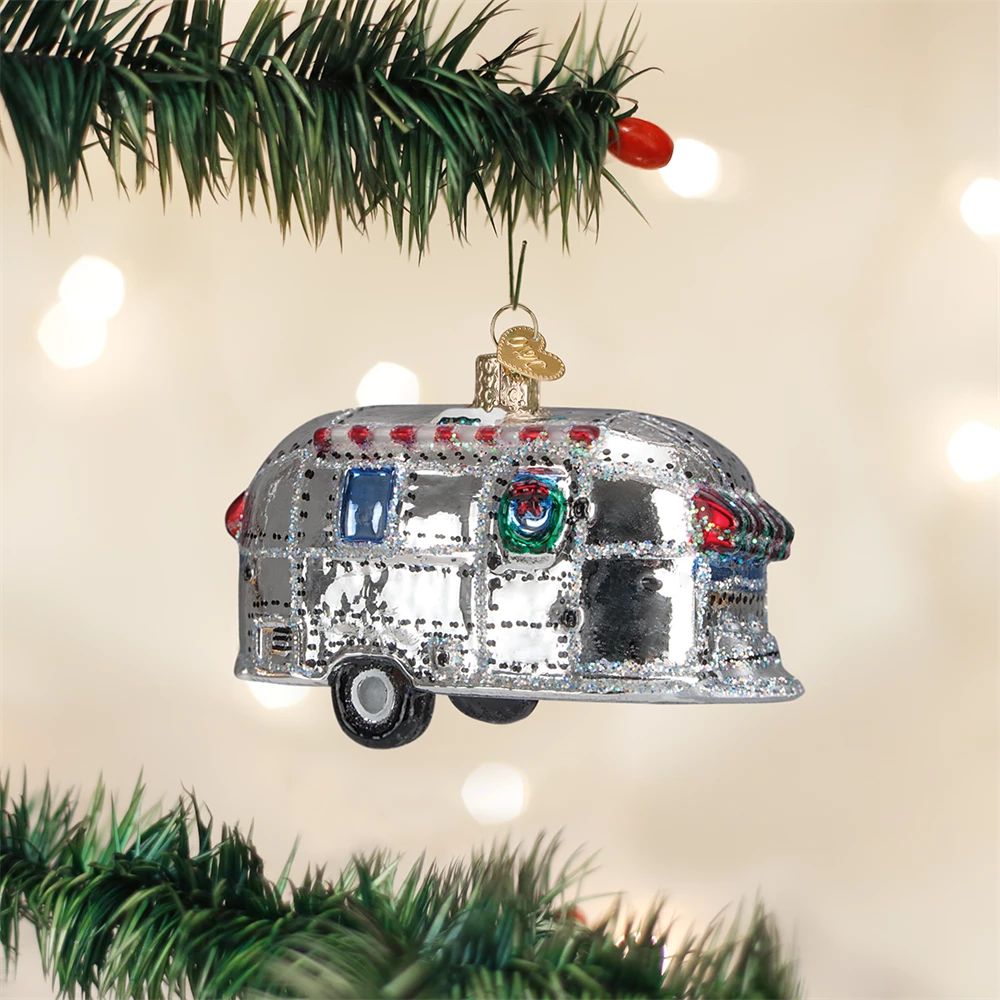 Old World Christmas Vintage Trailer Ornament