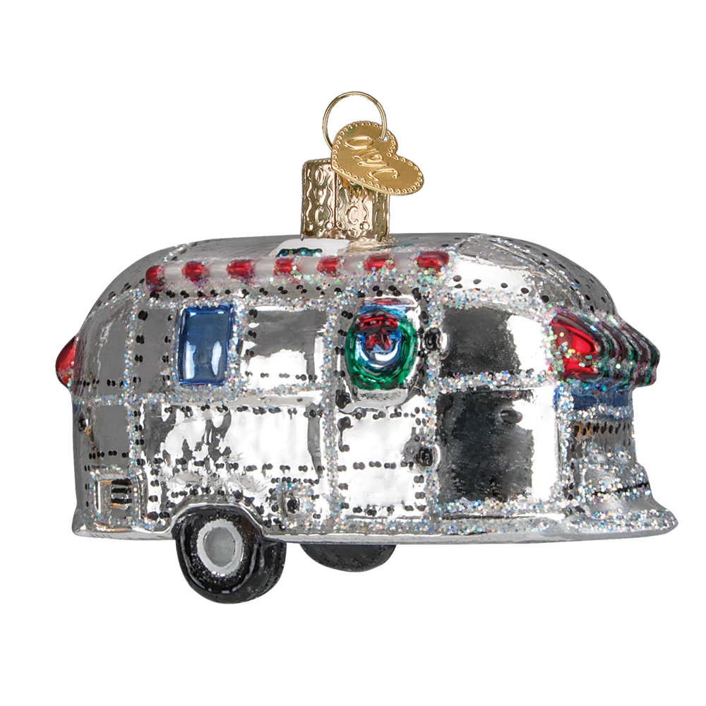 Old World Christmas Vintage Trailer Ornament