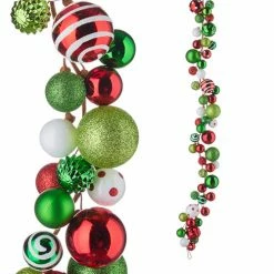 TheHolidayBarn.com Whimsy Ornament Christmas Garland