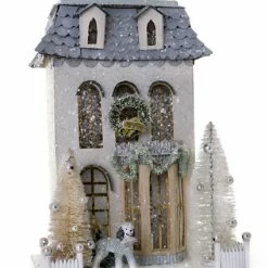 Cody Foster New! White Chateau Putz House