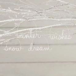 Bethany Lowe New! Winter Cursive Wire Word Ornaments