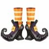Raz Witch Shoes Taper Candle Holders