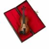 Kurt Adler Wood Violin Ornament Christmas