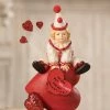 Bethany Lowe Yoo Hoo Valentine Clown Figurine New!